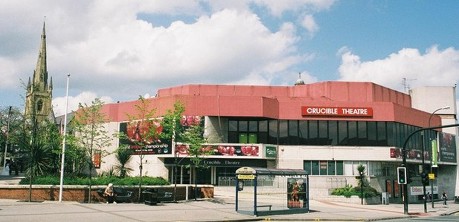 The Crucible before undergoing a £15 million renovated between 2007 and 2009